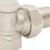 Rotheigner Rücklaufverschraubung 1/2 Zoll Eckform nickel