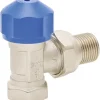 Rotheigner Thermostatventil-Unterteil Eckform 1/2 Zoll nickel