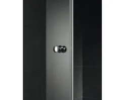 Runddusche 4-teilig Schulte MasterClass R550 80x80 cm Klarglas Profilfarbe chrom Scharnier eckig