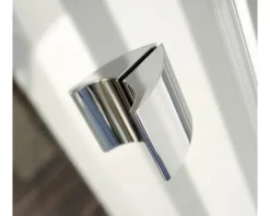 Runddusche Breuer Espira R550 80x80 cm Klarglas Profilfarbe silber