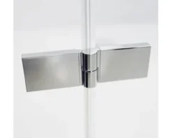 Runddusche Drehtür Breuer Panorama R500 90x90 cm Klarglas Profilfarbe chrom
