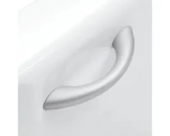 Satz Griffe für Badewanne Lusaka silbermatt