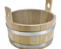 Sauna Füßkübel Roro aus Holz ⌀ 45 cm