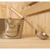 Sauna Ausguss-Set Weka aus edelstahl
