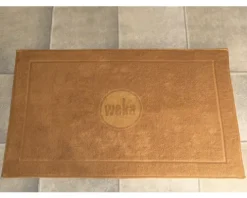 Sauna Bodenmatte Weka 90x60 cm beige
