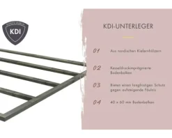 Saunahaus Karibu Angkora 2 ohne Ofen mit Fenster und Ganzglastür aus Klarglas
