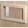 Sauna Lüftungsschieber Weka aus Holz