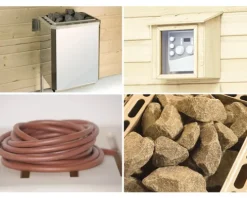Saunaofen weka 9 kW OS mit Externe Steuerung