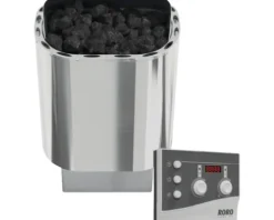 Saunaofen-Set Roro ABN1 9 kW mit ext. Steuerung