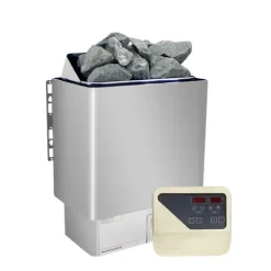 Saunaofen Thermolux 4.5 KW Gunmetal – Touch/Digital Controller