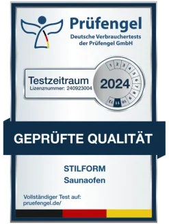 Saunaofen Thermolux 4.5 KW Gunmetal – Touch/Digital Controller