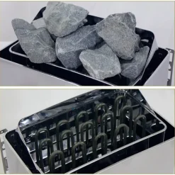 Saunaofen Thermolux 9KW Gunmetal – Touch/Digital Controller
