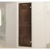 Sauna Türelement Weka mit klarglas Ganzglastüre 1740x510x67 mm