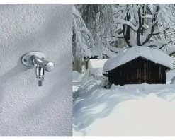 SCHELL Frostsichere Außenwandarmatur SCHELL POLAR II 3/4" AG Rückflussverhinderer chrom 039960399