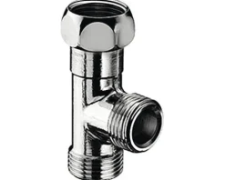 SCHELL T-Stück 3/8 Zoll chrom glänzend 270280699