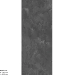 Schiefer, 100x255cm, fugenlose Wandpaneele aus Alu-Verbund 3mm, Duschrückwand