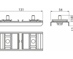 Schloss der Profile AS-P015-1000