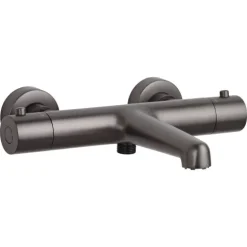 SCHÖNER WOHNEN-Kollektion Wannenthermostat DICU, Industrial, Badewannenarmatur mit Thermostat Verbrühschutz, Mischbatterie für Badewanne