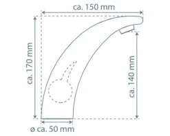 SCHÜTTE Waschtischarmatur PANAMA chrom 98100