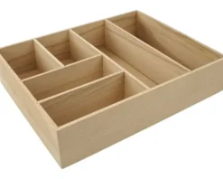 Schubladen-Box Buche 26x7x32 cm 86892