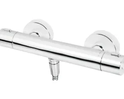 SCHULTE Duscharmatur mit Thermostat RAIN III chrom D969639 02