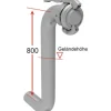 Schwanenhals GreenLife für Abwasser- und Fäkalien-Sammeltanks