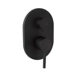Schwarzes 3-teiliges Badarmaturen-Set | Fassa