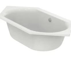 Sechseckbadewanne Ideal Standard Connect Air 90 x 190 cm alpinweiß glatt E106901