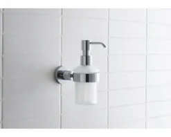 Seifenspender DURAVIT D-Code chrom/weiß glänzend 0099161000