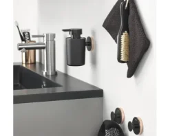 Seifenspender Urban hängend schwarz matt