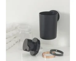 Seifenspender Urban hängend schwarz matt