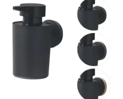 Seifenspender Urban hängend schwarz matt