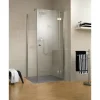Seitenwand für Drehtür Schulte MasterClass 80 cm Anschlag rechts Klarglas Profilfarbe chrom