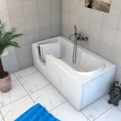 Seniorenwanne mit Tür S17-R 75x150cm ohne Armatur