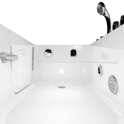 Seniorenwanne, Whirlpool mit Tür S17-TH-WP-R 75x150cm