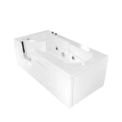 Seniorenwanne Whirlpool mit Tür S17-WP-R 75x150cm ohne Armatur