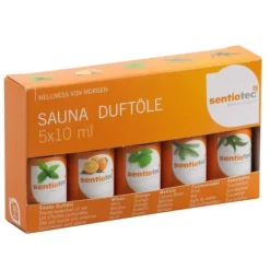 Sentiotec Saunazubehör Set 11-teilig, hochwertig