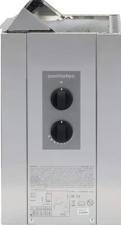 Sentiotec Viking Saunaofen 6 kW, integrierte Steuerung