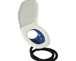 SEPARETT Urin-Trenneinsatz Privy 501 weiß/blau mit WC-Sitz 1121-03