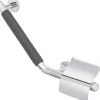 Sicherheitsgriff mit Toilettenpapierhalter TIGER Boston Comfort & Safety links chrom