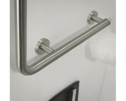 Sicherheitsgriff TIGER Boston Comfort & Safety 90° links edelstahl gebürstet