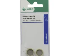 Siebdichtung 1/2" TPE 80 Sh.A Trinkwasserzulassung