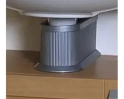 Siphonabdeckung silber