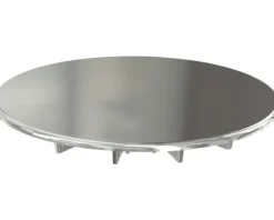 Siphondeckel für Duschwannen S0852-ND chrom ∅ 116 mm