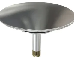 Siphondeckel Metall für Badewannen P064 chrom