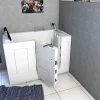 Sitzbadewanne Senioren Wanne mit Tür S07-TH-C-L 140x76cm