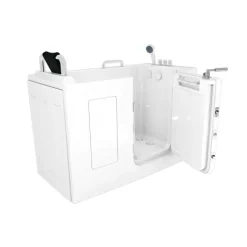 Sitzbadewanne Senioren Wanne mit Tür S07-TH-C-L 140x76cm