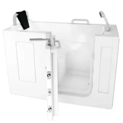 Sitzbadewanne Senioren Wanne mit Tür S07-TH-C-L 140x76cm