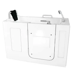 Sitzbadewanne Senioren Wanne mit Tür S07-TH-A-L 76x140cm