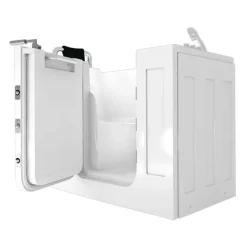 Sitzbadewanne Senioren Wanne mit Tür S07-TH-A-L 76x140cm
